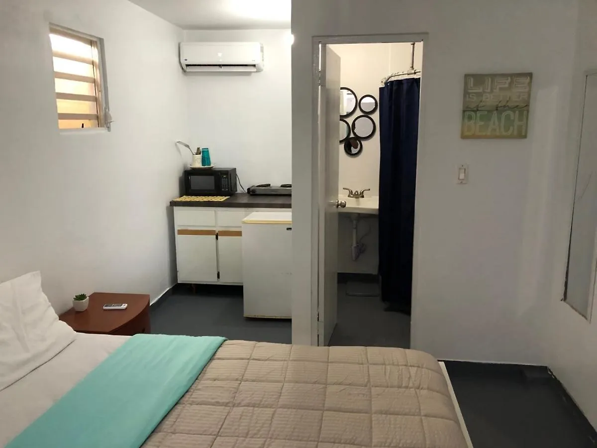 阿雷西博Las Olas Beach House公寓 波多黎各